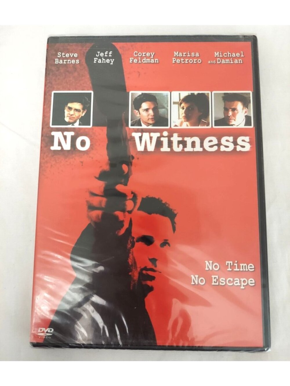 No Witness DVD Movie Corey Fieldman 2005 Steve Barnes Action Thriller New Sealed